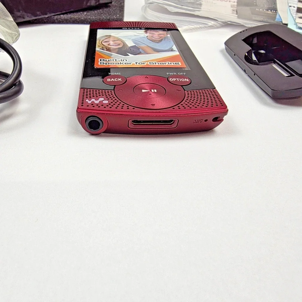 Sony Walkman S Series NWZ-S545 Limited Edition Rare RED